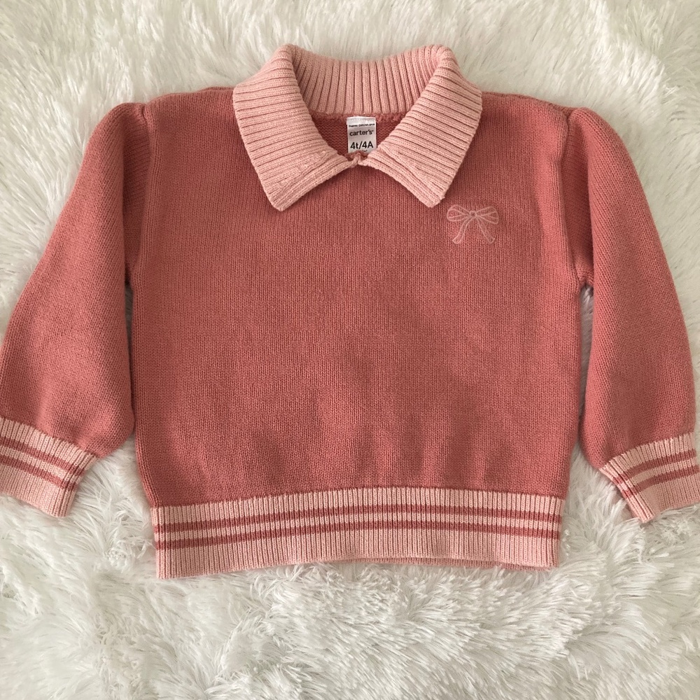 Carter’s Pink Sweater 4T